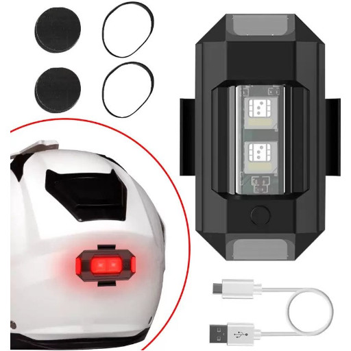 Helmet LED Light | Helmet Light | Chargable Helmet Light
